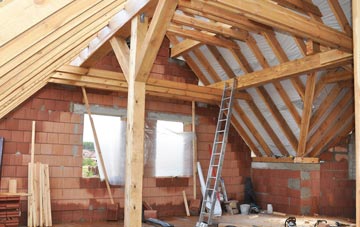 Lower Place attic trusses